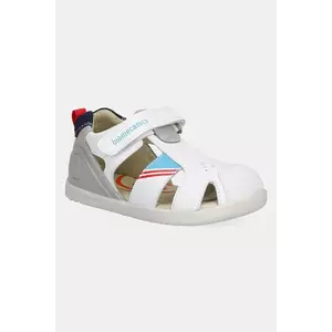 Biomecanics sandale din piele pentru copii culoarea alb, 252169 imagine