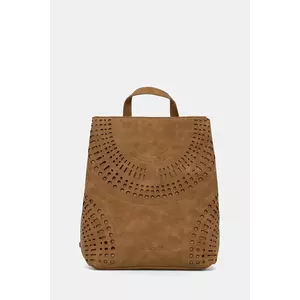 Desigual rucsac ORBIS SUMY femei, culoarea maro, mare, 25SAKP13 imagine