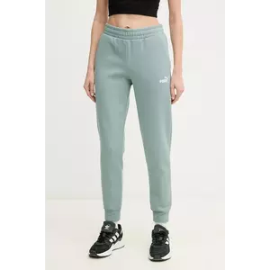 Puma pantaloni de trening culoarea verde, uni, 682449 imagine