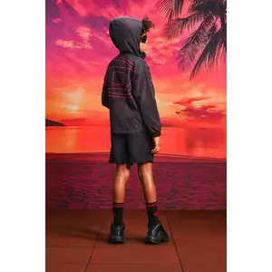 Diesel pantaloni scurti de baie copii MKENM SWIMSUIT culoarea negru, J02292 imagine