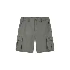 Levi's pantaloni scurti copii TRADITIONAL CARGO SHORTS culoarea verde, talie reglabila, 9EM381 imagine