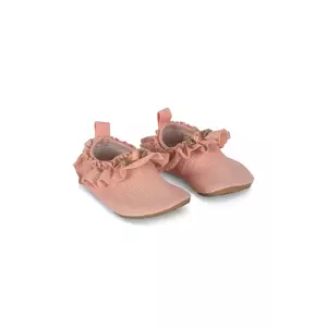 Konges Sløjd pantofi de apă pentru copii FLEURI SWIM SHOES culoarea roz, KS102631 imagine