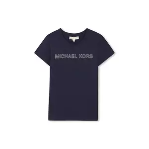 Michael Kors tricou copii culoarea albastru marin, R30314 imagine