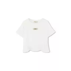 Michael Kors tricou de bumbac pentru copii culoarea alb, R30321 imagine