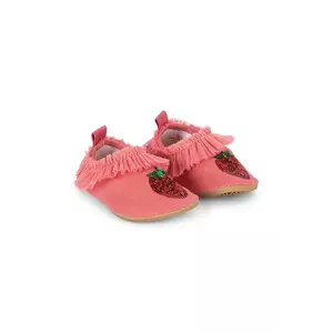 Konges Sløjd pantofi de apă pentru copii AMANDINE FRILL SWIM SHOES culoarea roz, KS102709 imagine