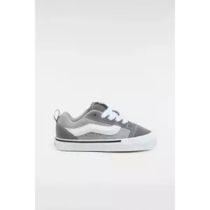 Vans adidasi de piele intoarsa pentru copii Knu Skool culoarea gri, VN000CYUI5G1 imagine