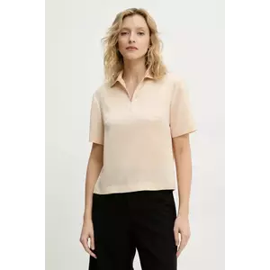 Remain bluză femei, culoarea bej, uni, 5027332284 imagine