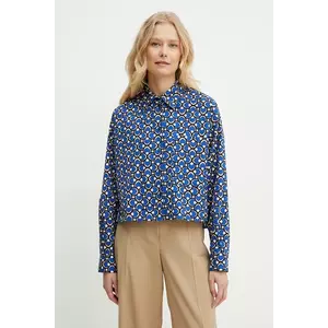 Weekend Max Mara cămașă din bumbac femei, cu guler clasic, relaxed, 2515111112600 imagine