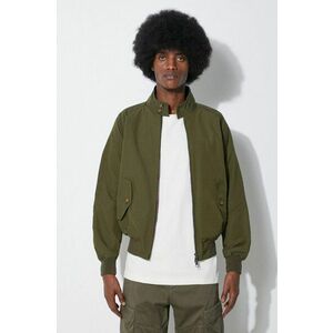 Baracuta geaca bomber G9 Cloth barbati, culoarea verde, de tranzitie, BRCPS0001 imagine