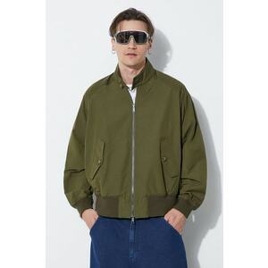 Baracuta geaca Clicker G9 barbati, culoarea verde, de tranzitie, BRCPS1043 imagine