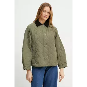 Weekend Max Mara geacă din amestec de lână culoarea verde, de tranzitie, oversize, 2515481071600 imagine