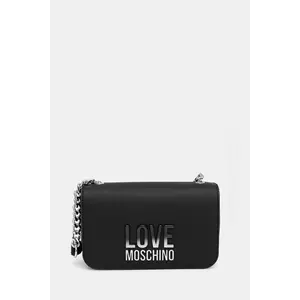 Love Moschino geantă culoarea negru, JC4254PP0MKD000B imagine