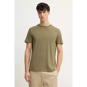 Joop! tricou din bumbac bărbați, culoarea verde, uni, 30045539 imagine