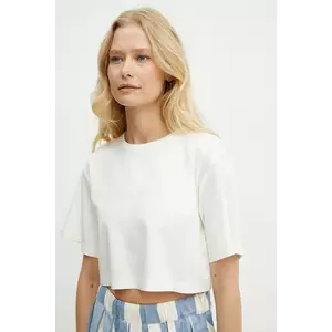 MM tricou femei, culoarea bej, 2516941098600 imagine