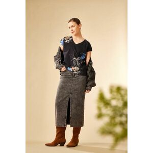 Medicine tricou din bumbac culoarea negru imagine