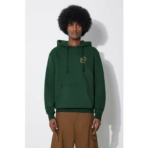 Stan Ray hanorac de bumbac Ray-Bow Hood barbati, culoarea verde, cu glugă, cu imprimeu, SS2405213 imagine