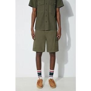 Stan Ray pantaloni scurti din bumbac Cargo culoarea verde, SS2402622 imagine