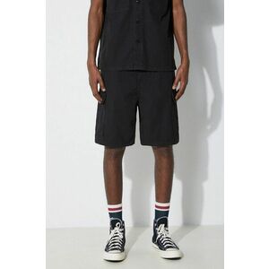 Stan Ray pantaloni scurti din bumbac Cargo culoarea negru, SS2402663 imagine