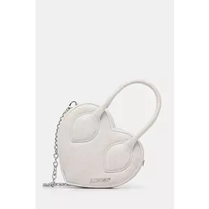 AMBUSH poseta Crackle Heart Top Handle Bag culoarea gri, BWNP028F24LEA0010100 imagine