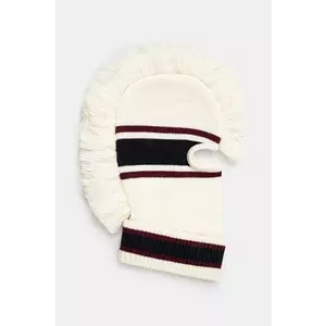 AMBUSH masca Fringe Knit Balaclava culoarea bej, BMLC001F24KNI0013131 imagine