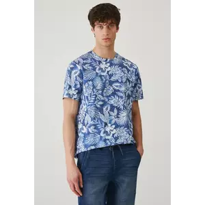 Medicine tricou din bumbac culoarea albastru marin, modelator imagine