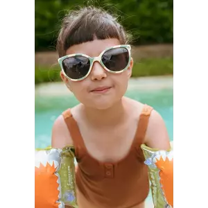 Ki ET LA ochelari de soare copii BuZZ culoarea bej imagine