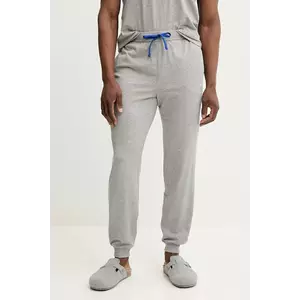BOSS pantaloni de lounge culoarea gri, neted, 50515305 imagine