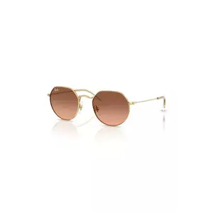 Ray-Ban ochelari de soare copii Junior Jack culoarea maro, 0RJ9565S imagine