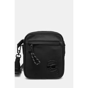 Karl Lagerfeld borseta K/IKON culoarea negru, A2M30217 imagine