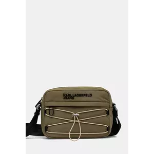 Karl Lagerfeld Jeans borseta culoarea verde, A2M30116 imagine