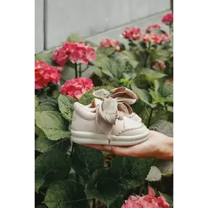 Donsje teniși din piele copii Brookli Sneakers culoarea roz, 1501300 imagine