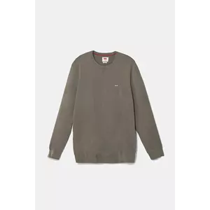 Levi's pulover barbati, culoarea verde, light, cu guler imagine