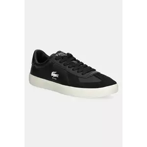 Lacoste sneakers din piele BASESHOT PRO bărbați, culoarea negru, 49SMA0063 imagine