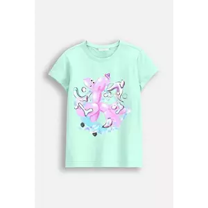Coccodrillo tricou copii culoarea verde, COSMIC GIRL KIDS imagine