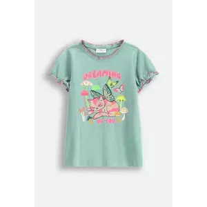 Coccodrillo tricou copii culoarea verde, DREAM DIARIES GIRL KIDS imagine
