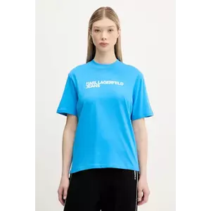 Karl Lagerfeld Jeans tricou din bumbac femei, A1W17005 imagine