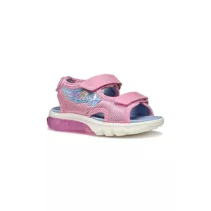 Geox sandale copii CIBERDRON culoarea roz, J55MWA.0ASKN imagine