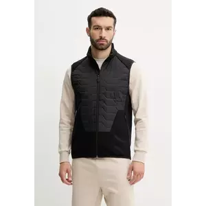 BOSS Green vesta barbati, culoarea negru, de tranzitie, 50531714 imagine