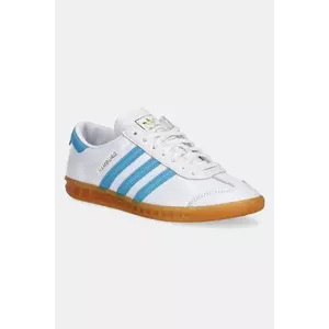adidas Originals sneakers din piele Hamburg W femei, JI2625 imagine