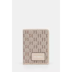 Karl Lagerfeld portofel culoarea bej, A1W32071 imagine