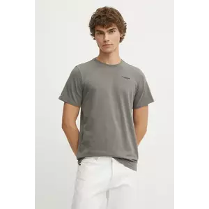 G-Star tricou bărbați, culoarea gri, uni imagine