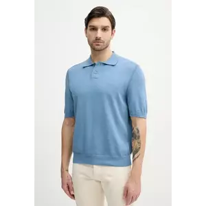 BOSS Orange tricou polo barbati, neted, 50514223 imagine