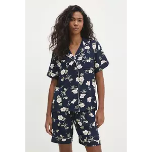 Answear Lab pijama femei, culoarea albastru marin imagine