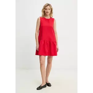 Answear Lab rochie culoarea rosu, mini, evazată imagine