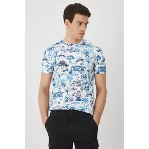 Medicine tricou din bumbac culoarea alb, modelator imagine