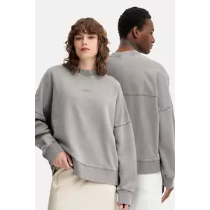 Won Hundred hanorac de bumbac culoarea gri, uni, 3726-12087 imagine