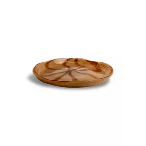 Byon farfurie Curve L culoarea galben imagine