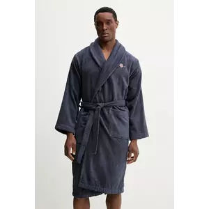 Gant halat de baie din bumbac culoarea bleumarin, 856006703 imagine