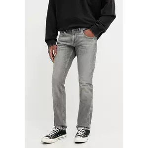 Tommy Jeans jeans bărbați, culoarea gri, DM0DM21379 imagine