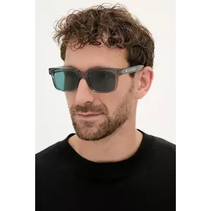 Montblanc ochelari bărbați, culoarea gri, MB0383S imagine